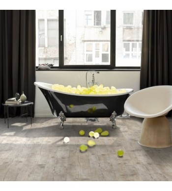 Vinyl Parador Classic 2030 Prestarnuté drevo bielené štruktúra dreva široká lamela 1L 1513466 1207x216x9,6 mm