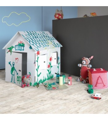 Vinyl Parador Classic 2030 Prestarnuté drevo bielené štruktúra dreva široká lamela 1L 1513466 1207x216x9,6 mm