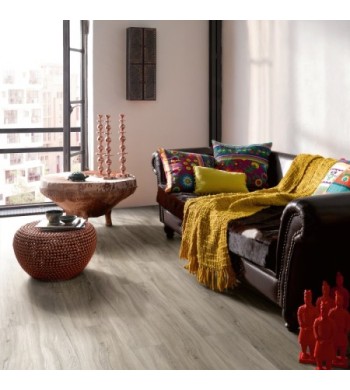 Vinyl Parador Basic 30 Dub pastelovo šedá  štruktúra dreva široká lamela 1L 1513441 1207x216x9,4 mm