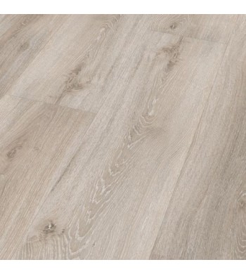 Vinyl Parador Classic 2030 Dub Royal white biely bielená  kartáčovaná štruktúra široká lamela 1513465 1207x216x9,6 mm