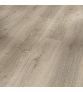 Vinyl Parador Classic 2030 Dub Royal white biely bielená  kartáčovaná štruktúra široká lamela 1513465 1207x216x9,6 mm