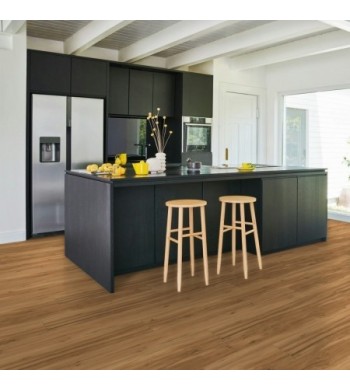 Design flooring Vinyl Trendtime 6 Dub Memory prí­rodná  kartáčovaná štruktúra široká lamela V-drážka 1744638 2200x216x9,6 mm
