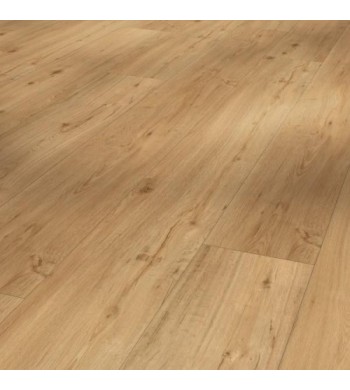 Design flooring Vinyl Trendtime 6 Dub prí­rodná  kartáčovaná štruktúra široká lamela V-drážka 1744637 2200x216x9,6 mm