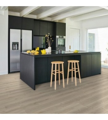 Design flooring Vinyl Trendtime 6 Dub Royal biely bielená  kartáčovaná štruktúra široká lamela V-drážka 1744636 2200x216x9,6 mm