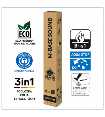 Podložka M-BASE Heat 1,5 mm | Pod podlahové vykurovanie | PPDK