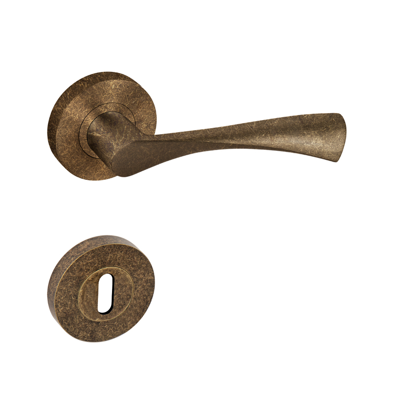 Kľučka na dvere MPK - SPIRIT - R BRA - bronz antik (DAB)