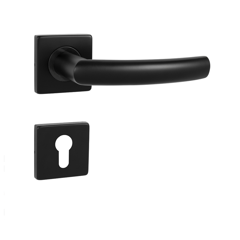 Kľučka na dvere MP - ESSO - HR CIM - čierna matná (EB)