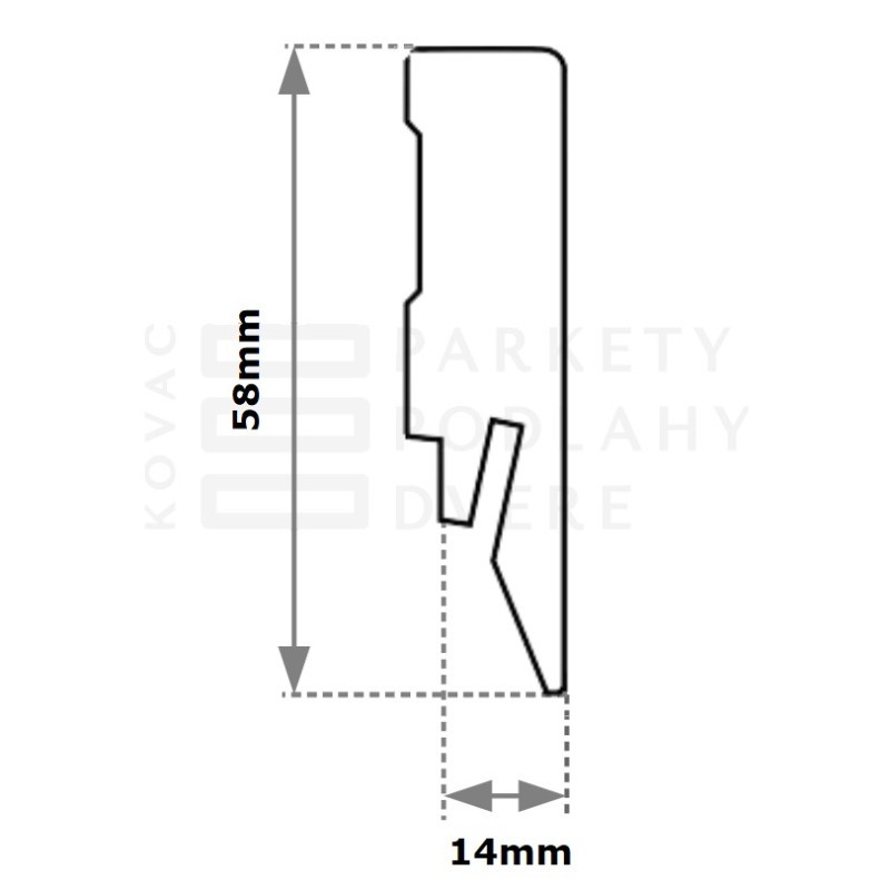 Soklová lišta EGGER CUBICAL L649 | PPDK, s.r.o.