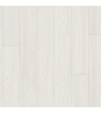 Parador Modular ONE Chateau plank Smrekovec Apollo biely prírodná štruktúra široká lamela 1L V-drážka, 1748728, 2200x235x8 mm