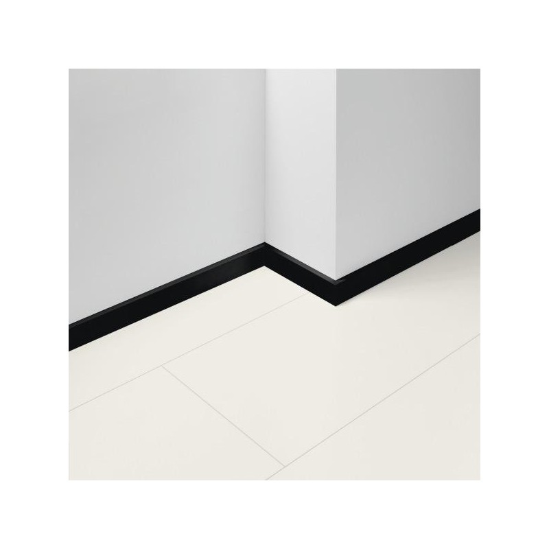 Lišta soklová Parador SL3 Jednofarebná ÄŤierna D002 1745466 2200x16x40 mm