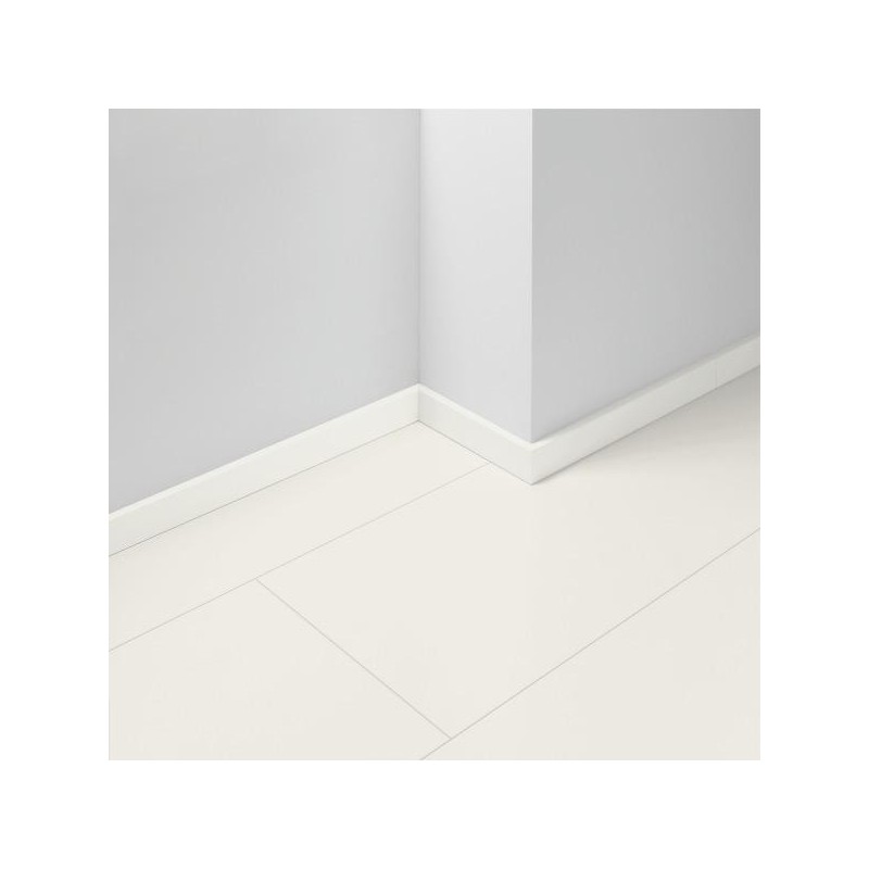 Lišta soklová Parador SL3 Biela lesklá D003 1745468 MDF fólia 2200x16x40 mm