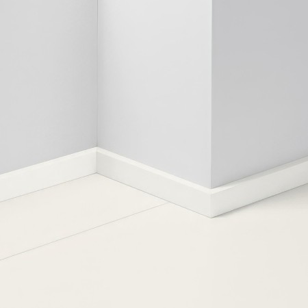 Lišta soklová Parador SL3 Biely základní˝ náter D004 1745470 MDF fólia 2200x16x40 mm
