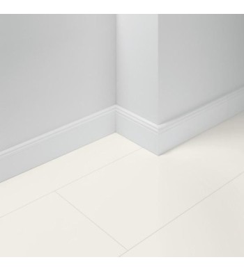 Lišta soklová Parador Hamburg HL2 Biela D001 1745472 MDF fólia 2200x19x85 mm