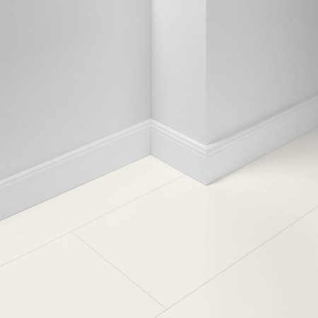 Lišta soklová Parador Hamburg HL2 Biela D001 1745472 MDF fólia 2200x19x85 mm