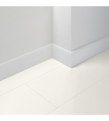 Lišta soklová Parador Hamburg HL3 Biela D001 1745473 MDF fólia 2200x19x105 mm