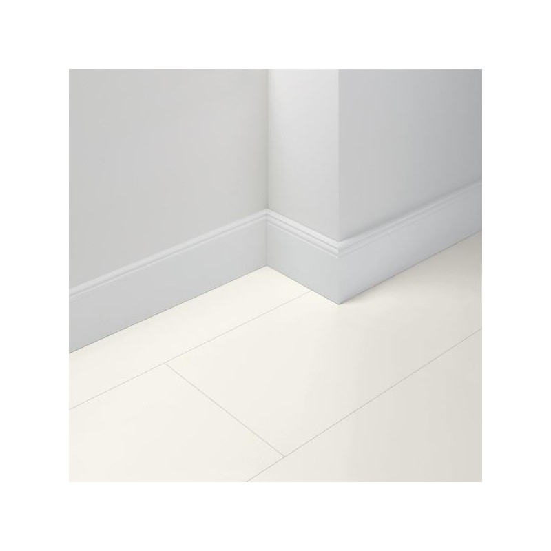 Lišta soklová Parador Hamburg HL3 Biela D001 1745473 MDF fólia 2200x19x105 mm