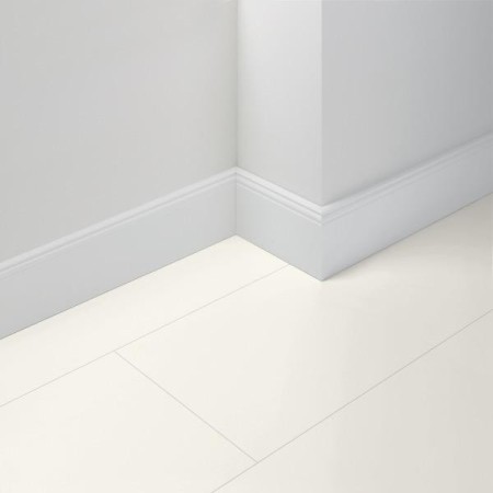 Lišta soklová Parador Hamburg HL3 Biela D001 1745473 MDF fólia 2200x19x105 mm
