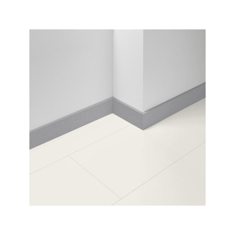 Lišta soklová Parador SL18 Ušľachtilá oceľ 1745307 2200x16,5x70 mm