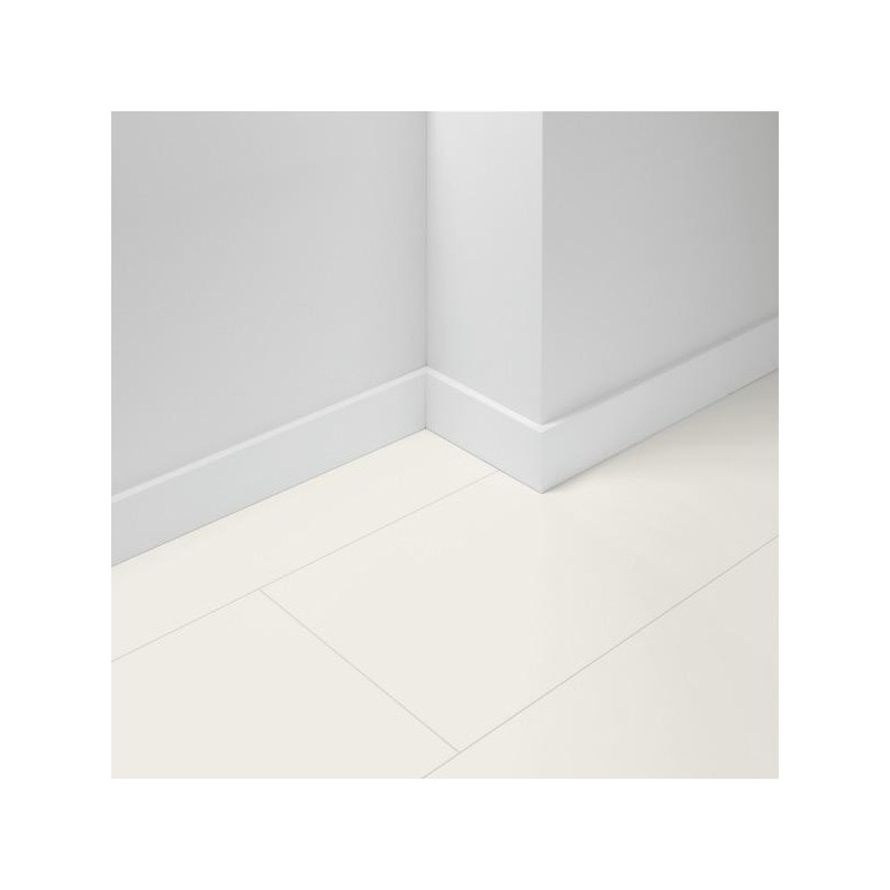 Lišta soklová Parador SL18 Biela D001 1745383 MDF fólia 2200x16,5x70 mm