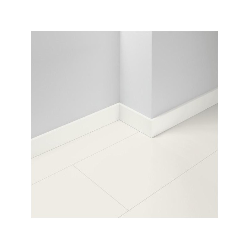 Lišta soklová Parador SL18 Biela lesklá D003 1745384 MDF fólia 2200x16,5x70 mm