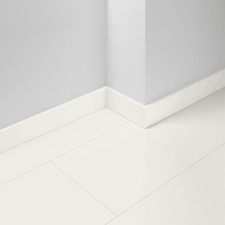 Lišta soklová Parador SL18 Biela lesklá D003 1745384 MDF fólia 2200x16,5x70 mm