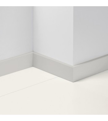 Lišta soklová Parador SL18 Biely základní˝ náter D004 1745386 MDF fólia 2200x16,5x70 mm