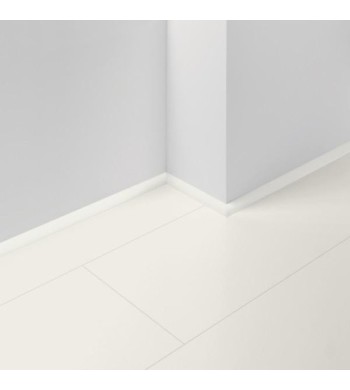Lišta soklová Parador Ĺ tvrĹĄkruh Biela D001 1745529 MDF fólia 2200x20x14 mm