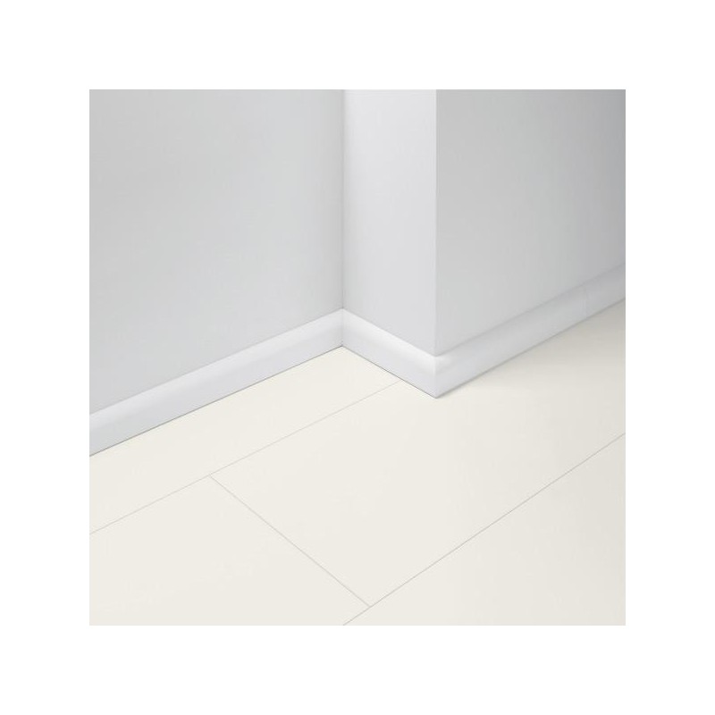 Lišta soklová Parador SL2 Biela D001 1745492 MDF fólia 2200x19,5x50 mm