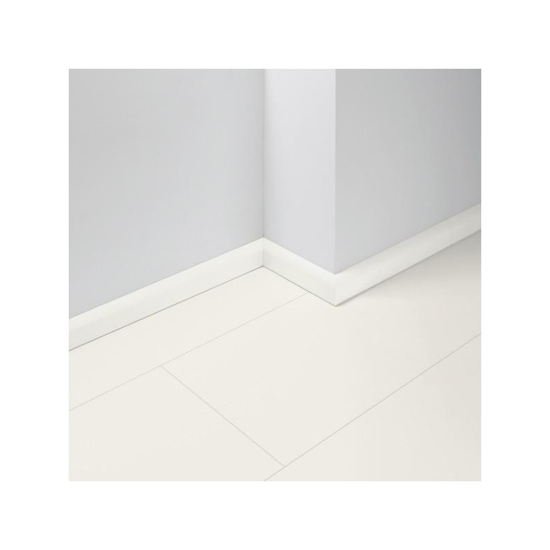 Lišta soklová Parador SL2 Biela lesklá D003 1745493 MDF fólia 2200x19,5x50 mm