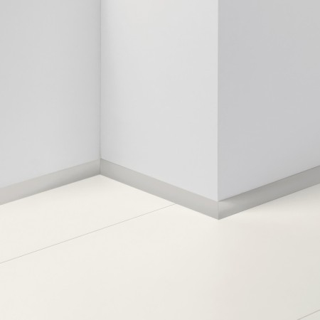 Lišta soklová Parador Ĺ tvrĹĄkruh Biely základní˝ náter D004 1745274 MDF fólia 2200x20x14 mm