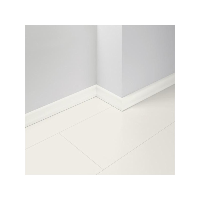 Lišta soklová Parador SL4 Biela lesklá D003 1745519 MDF fólia 2200x19,5x60 mm