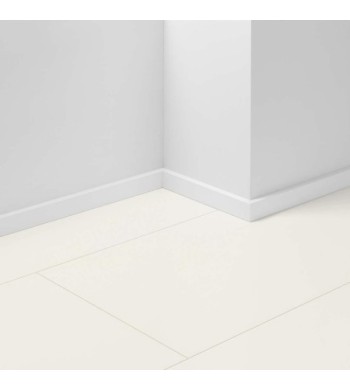 Lišta soklová Parador SL3 Jednofarebná Biela D002 RAL9016 1744516 MDF fólia 2200x16x40 mm