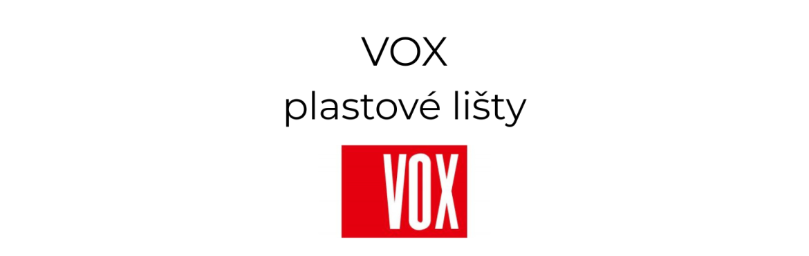 Plastové VOX | Soklové lišty - ppdk.sk